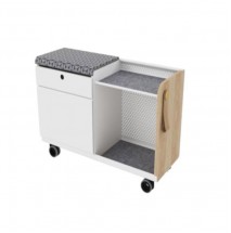 Airy Double Drawer Pedestal