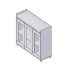 Glass door-CAB-TCG-11-1200*400*850