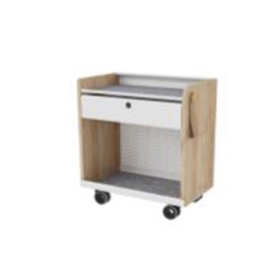 Single-Drawer Mobile Pedestal