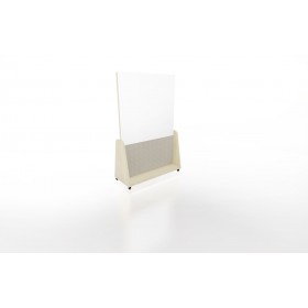 Mobile Whiteboard with pin board