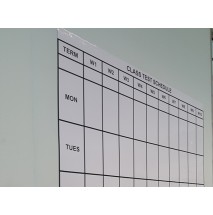 Printed Magnetic Whiteboard