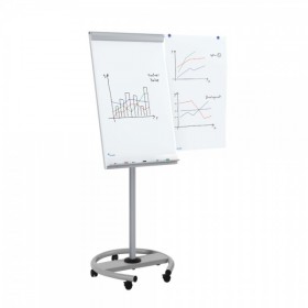 Mobile Adjustable Flipchart Whiteboard