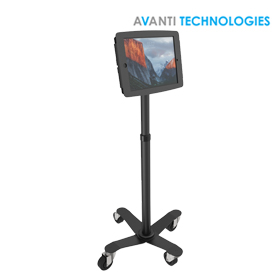 Maclocks Rise Freedom Rolling iPad Enclosure Kiosk