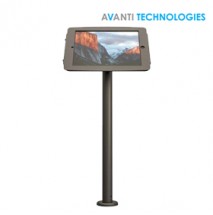 Maclocks Space Rise iPad 9.7 Pole Stand Kiosk Black